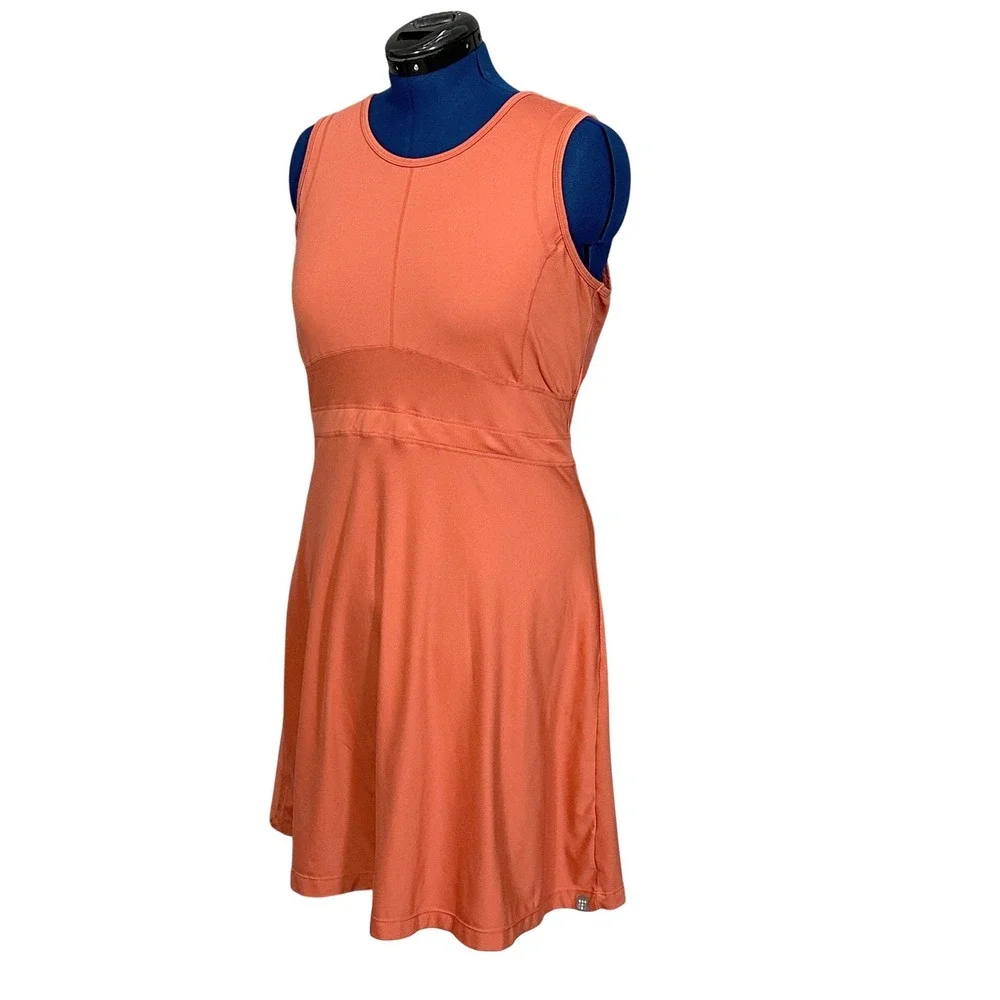 Title‎ Nine Dream Buttah Dress A-Line Sleeveless XL Terracotta Orange Active - Picture 4 of 10